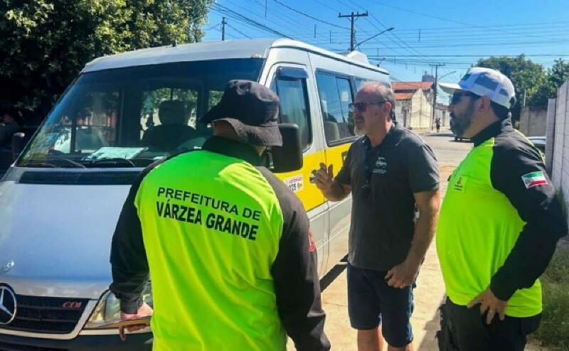 Várzea Grande/MT intensifica fiscalização contra transporte clandestino