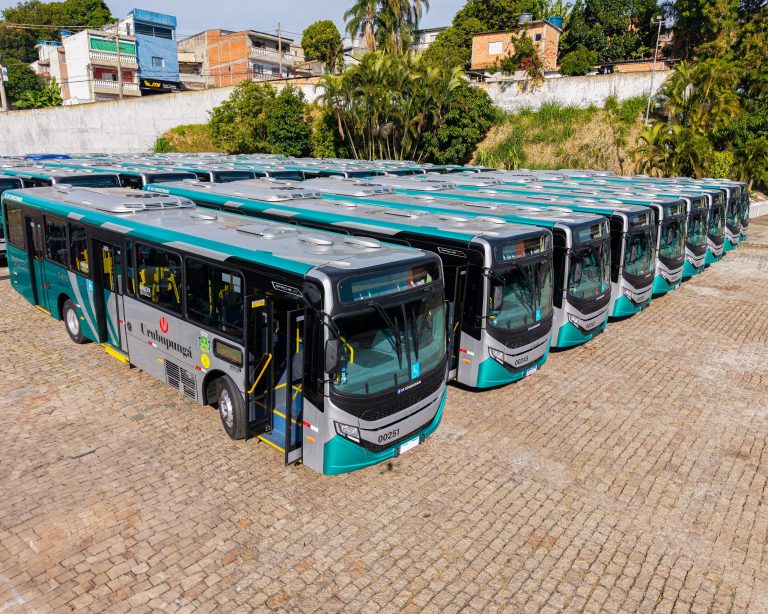 Osasco/SP recebe 30 novos ônibus e anuncia tarifa zero aos domingos e feriados