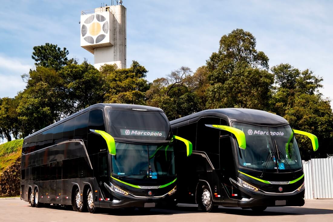 Viação Garcia/Brasil Sul investe em 106 novos ônibus Marcopolo com tecnologia de ponta