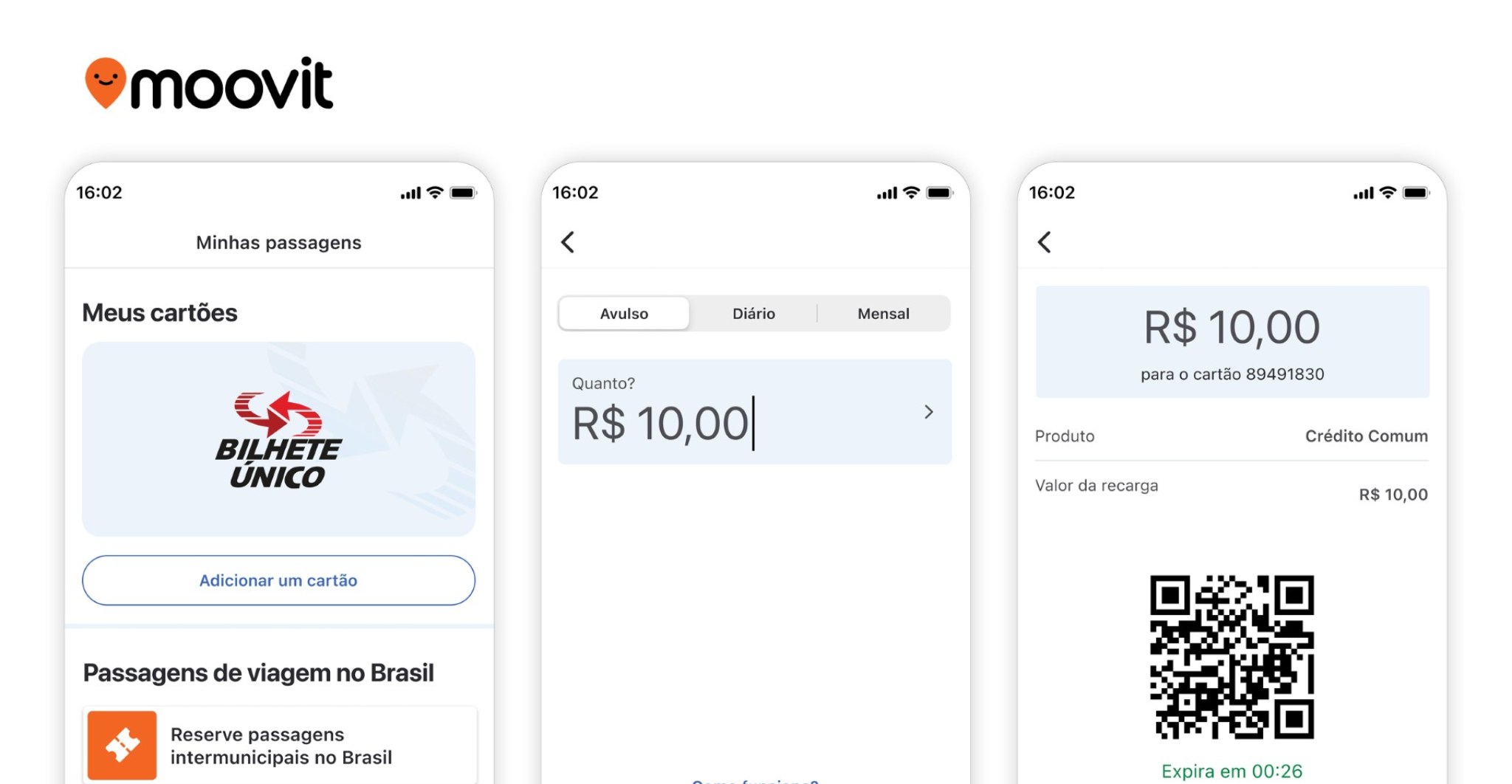 São Paulo/SP: Moovit lança recarga do Bilhete Único via aplicativo